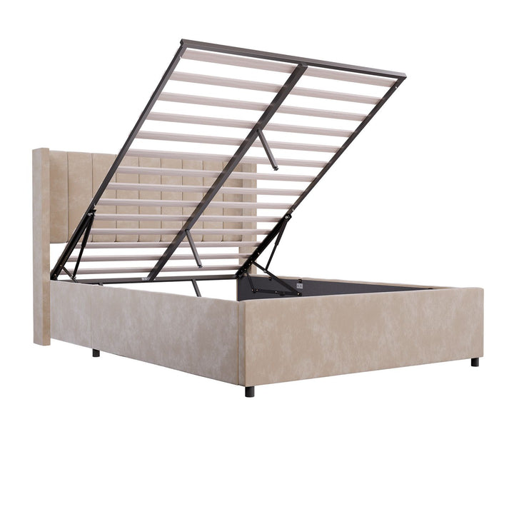 Gestoffeerd bed Savona