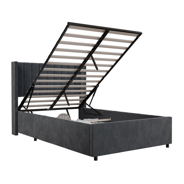 Gestoffeerd bed Savona