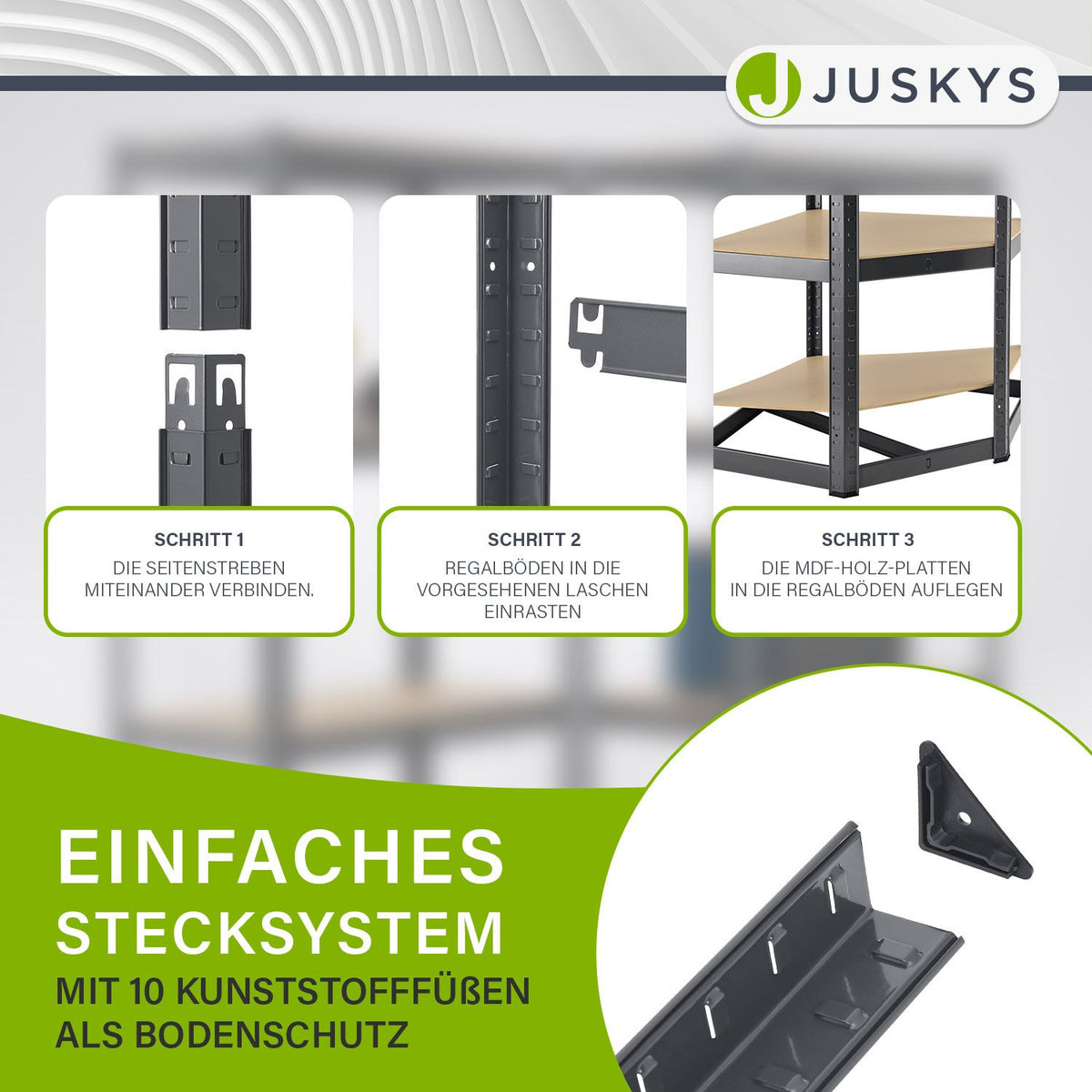 Hoekplank Corner Basic 180 x 70 x 40 cm