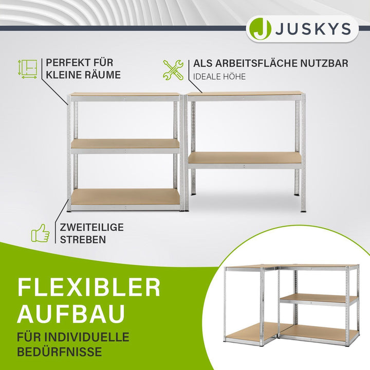 Opbergrek Basic 2er bis 8er Set 180 x 90 x 40 cm