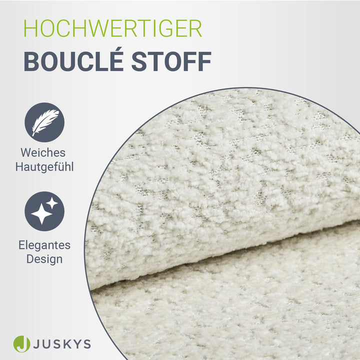 Boxspringbed Manitoba - bouclé-stof