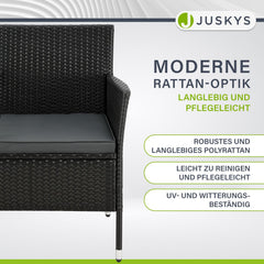 Polyrattan bank Monaco