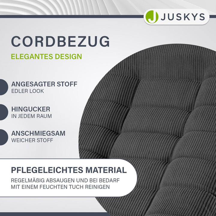 Ontspanning stoel Korsika met corduroy