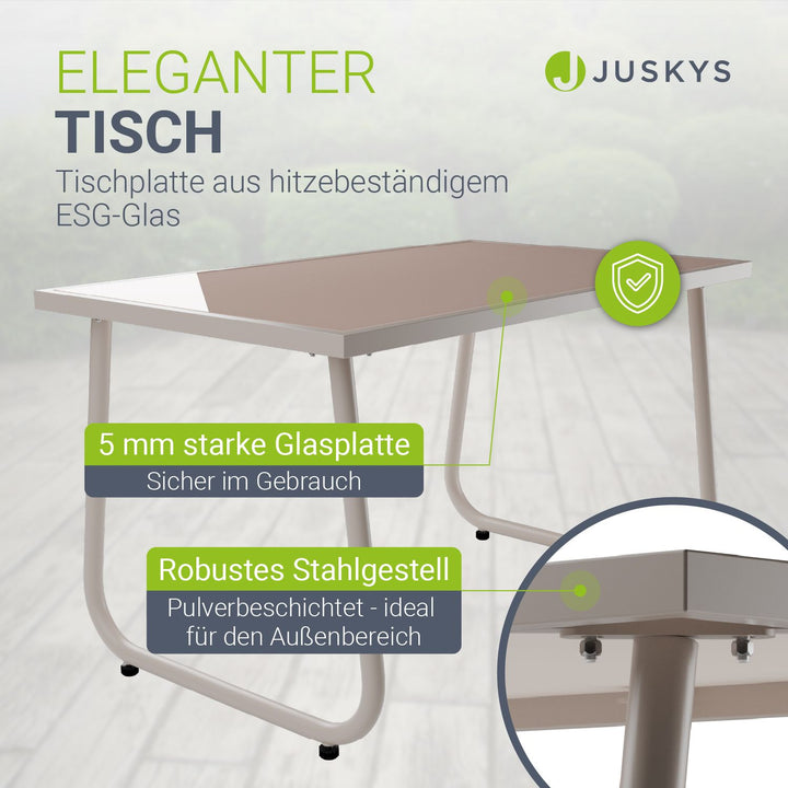 Tuinmeubelset Genua 4-teilig