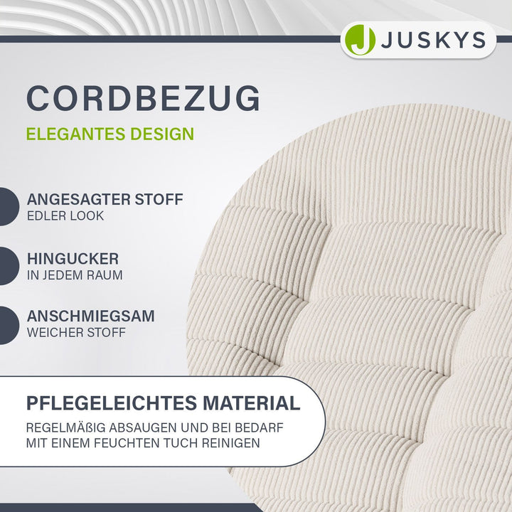 Ontspanning stoel Korsika met corduroy