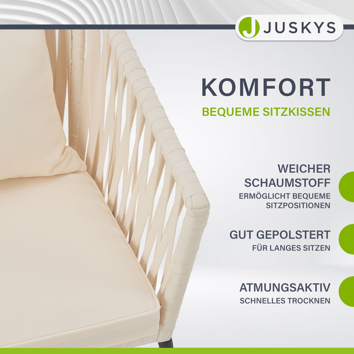 2er-Set Rope stoelen