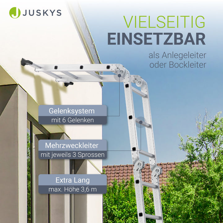 Aluminium multifunctionele ladder