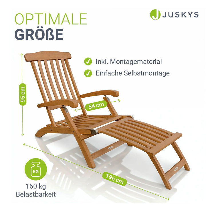 Opvouwbare tuinligstoel Evia