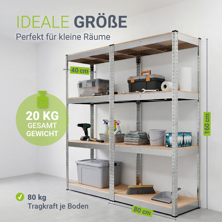 Opbergrek Easy 2er Set 160 x 80 x 40 cm