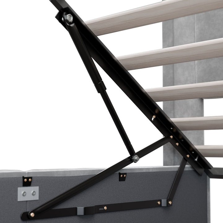Gestoffeerd bed Savona
