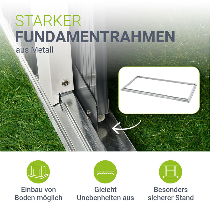 Metalen gereedschapsschuur