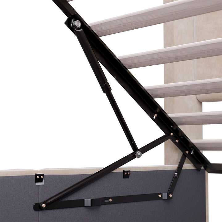Gestoffeerd bed Savona