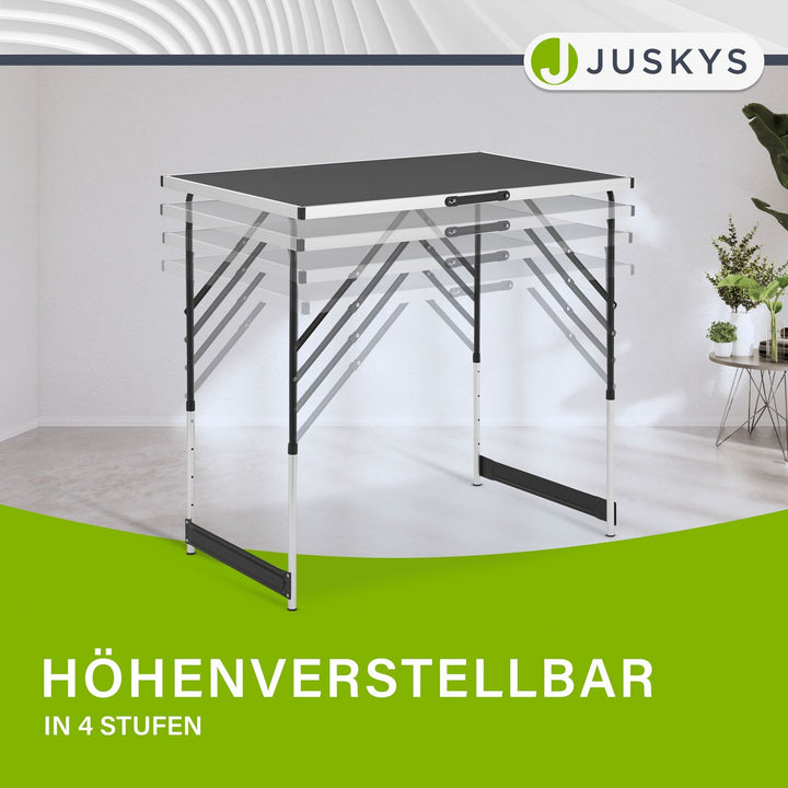 Alu multifunctionele tafel 3-teilig