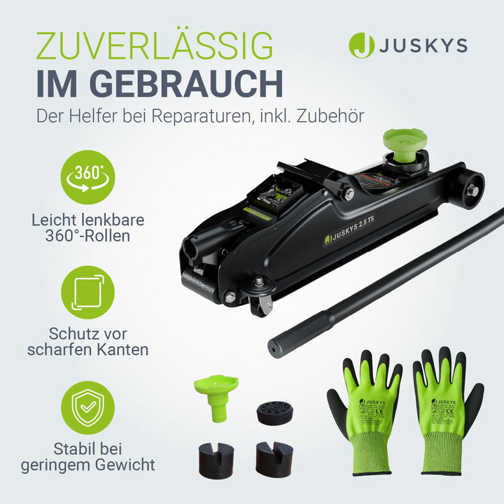Jac 2,5 t met transportdoos