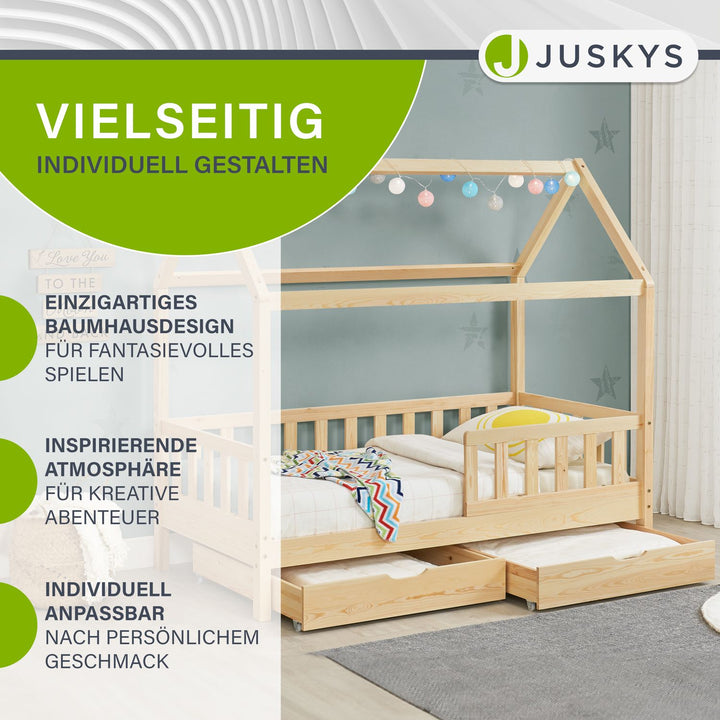 Kinderbed Marli 80 x 160 cm met bedlade