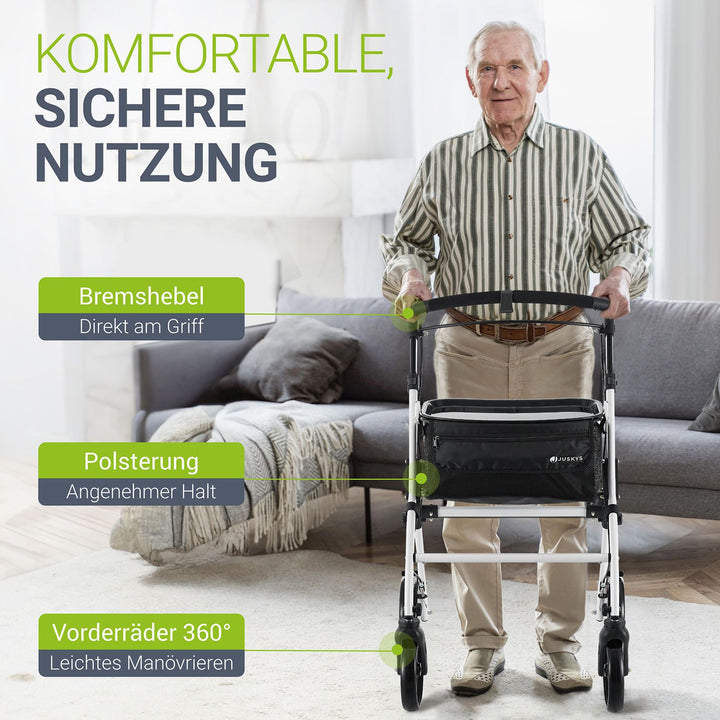 Rollator voor het appartement