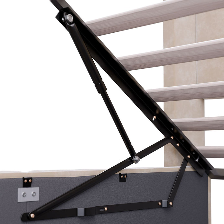 Gestoffeerd bed Savona