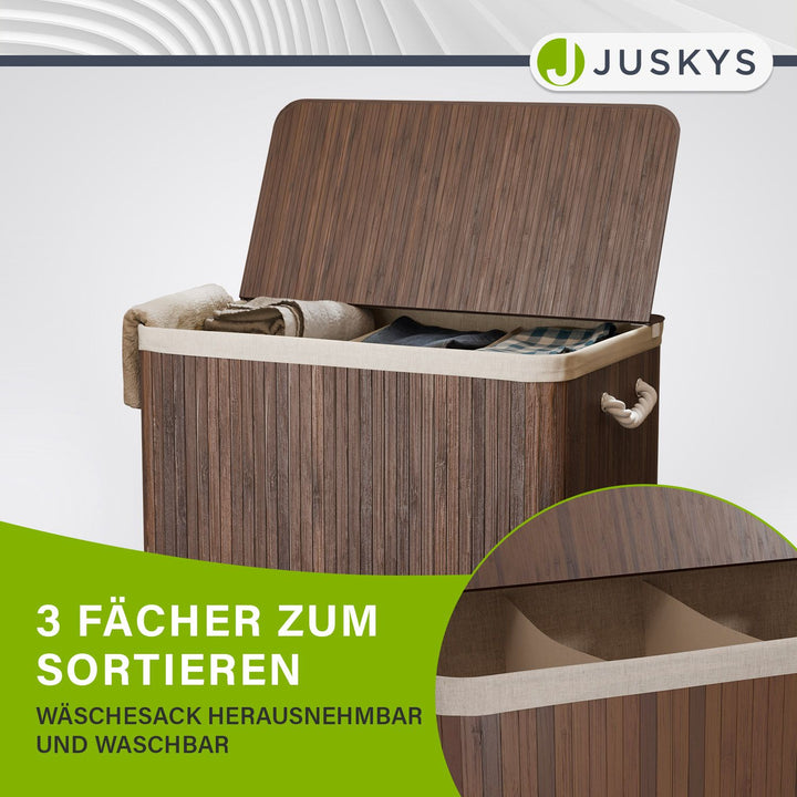 Bamboe wasmand Curly