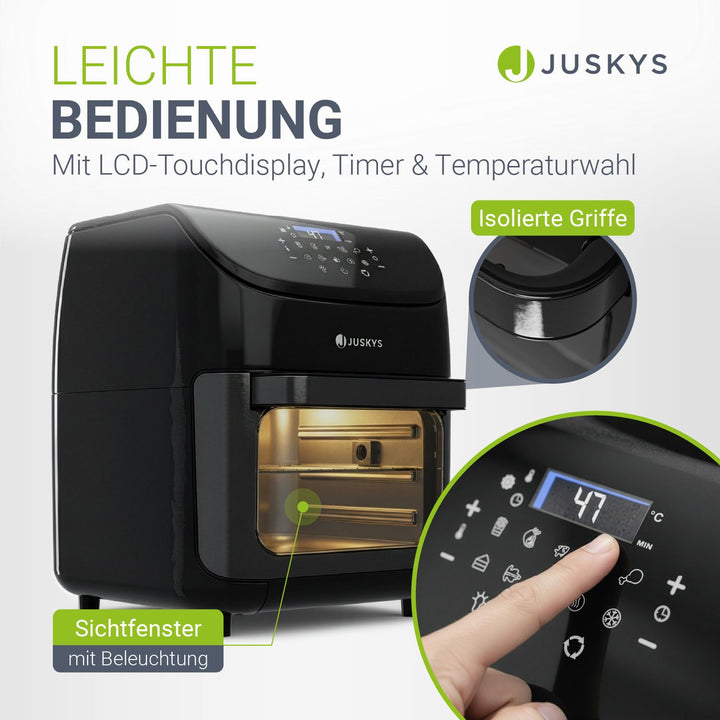 Airfryer 12L mit 10 programma's