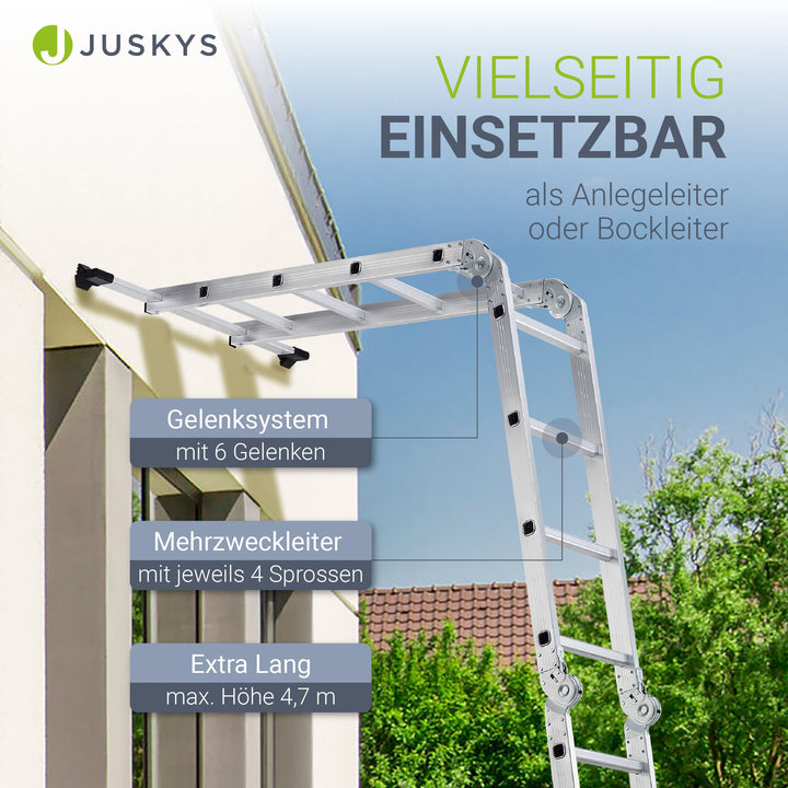 Aluminium multifunctionele ladder