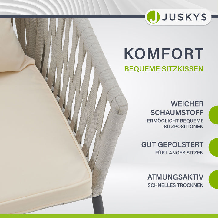 2er-Set Rope stoelen