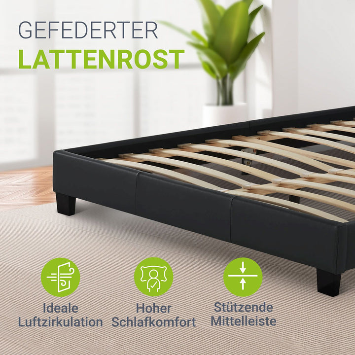 Gestoffeerd bed Paris