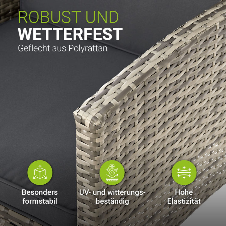 Rattan zitgroep Turin