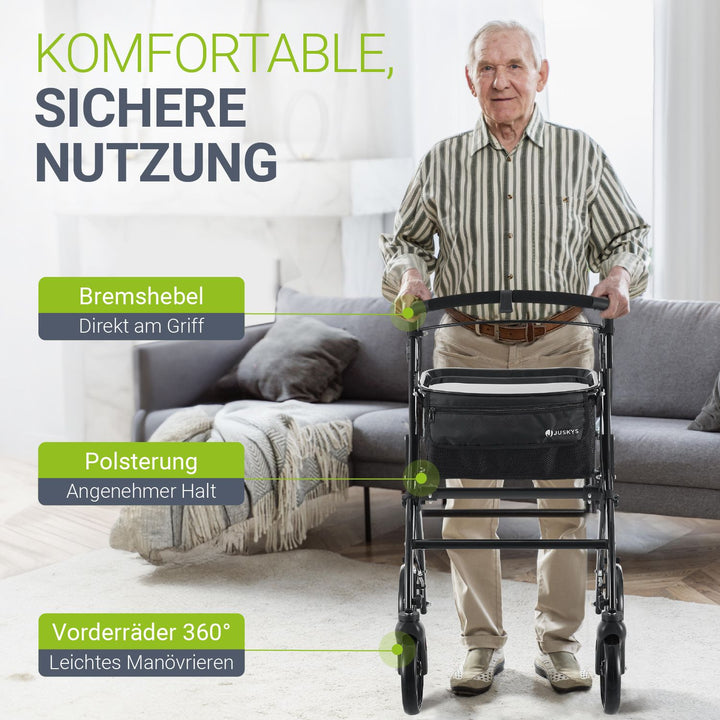 Rollator voor het appartement