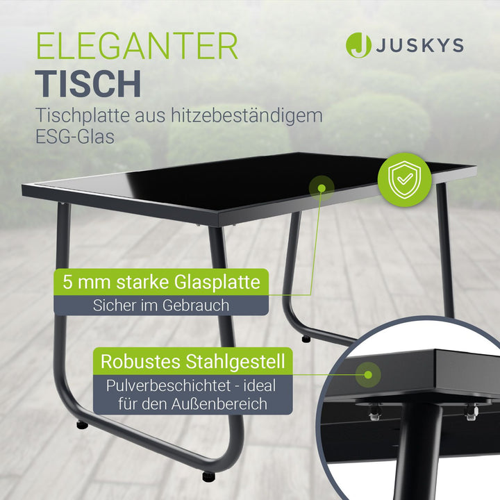Tuinmeubelset Genua 4-teilig