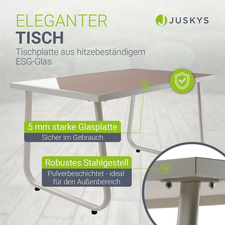 Tuinmeubelset Genua 4-teilig