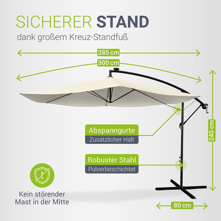 LED zweefparasol Brazil