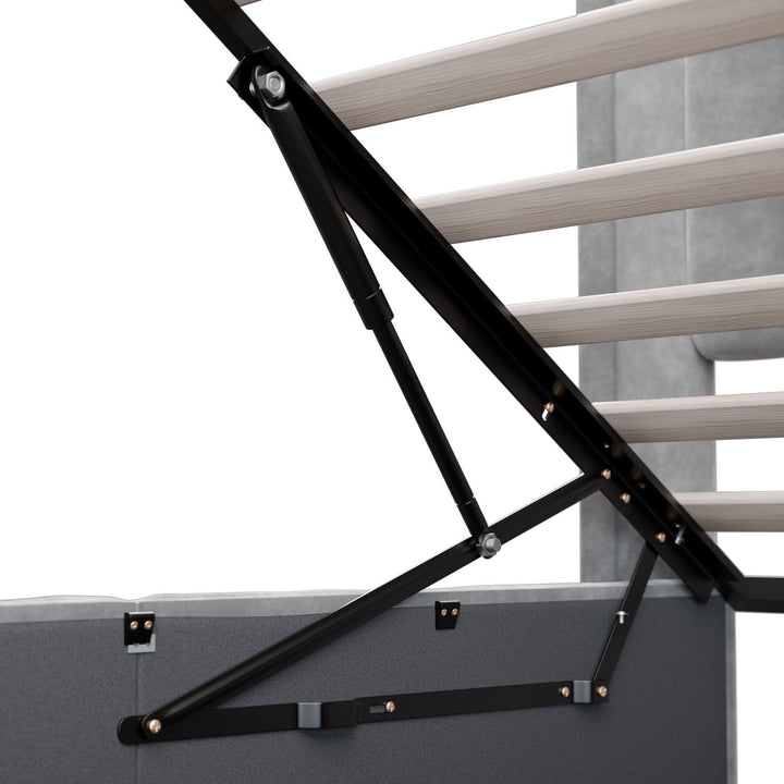 Gestoffeerd bed Savona