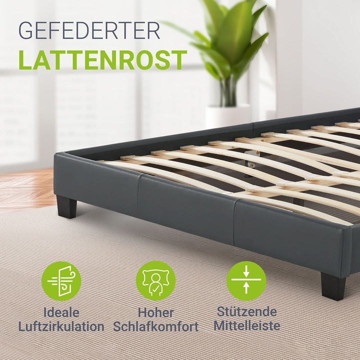 Gestoffeerd bed Paris