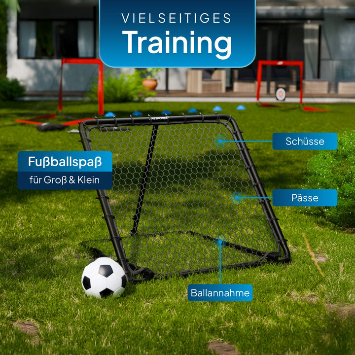 Voetbal rebounder 100 x 100 cm vermogen Pass
