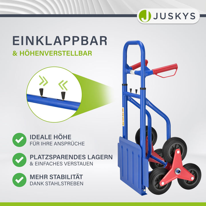 Trappensteekwagen tot max. 100 kg