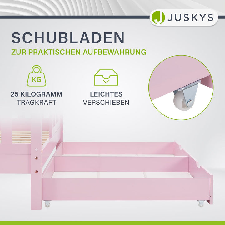 Kinderbed Marli 80 x 160 cm met bedlade