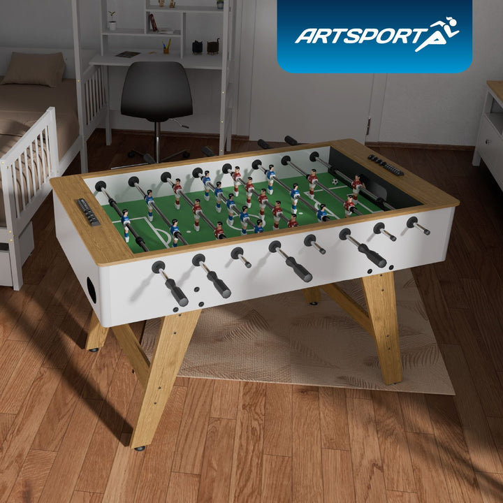 Tafelvoetbaltafel voor kinderen en volwassenen