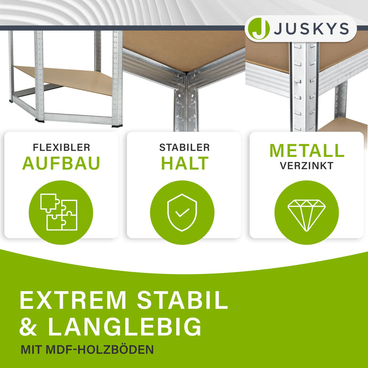 Hoekplank Corner Easy 160 x 75 x 40-75 cm