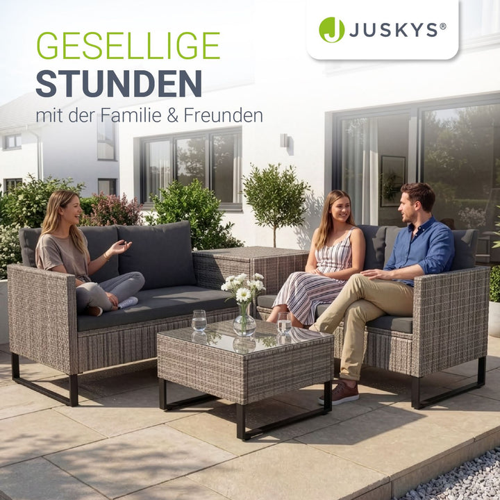 Tuinlounge voor 4 mensen Santorini