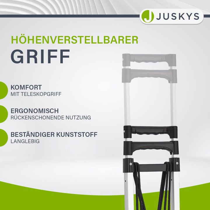 Opvouwbare trapsteekwagen tot 80 kg