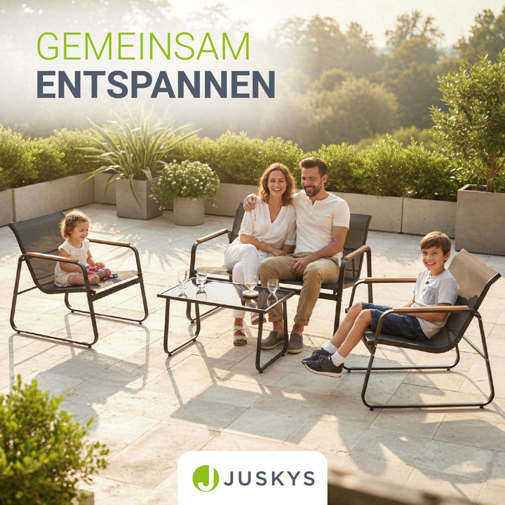 Tuinmeubelset Genua 4-teilig