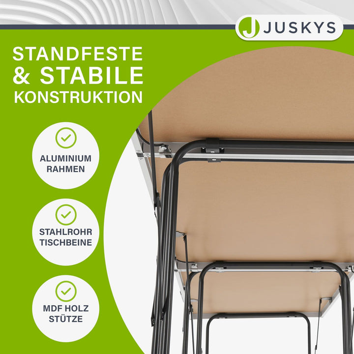 Alu multifunctionele tafel 3-teilig