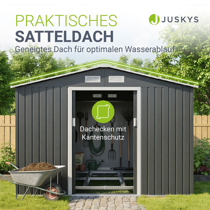Metalen gereedschapsschuur
