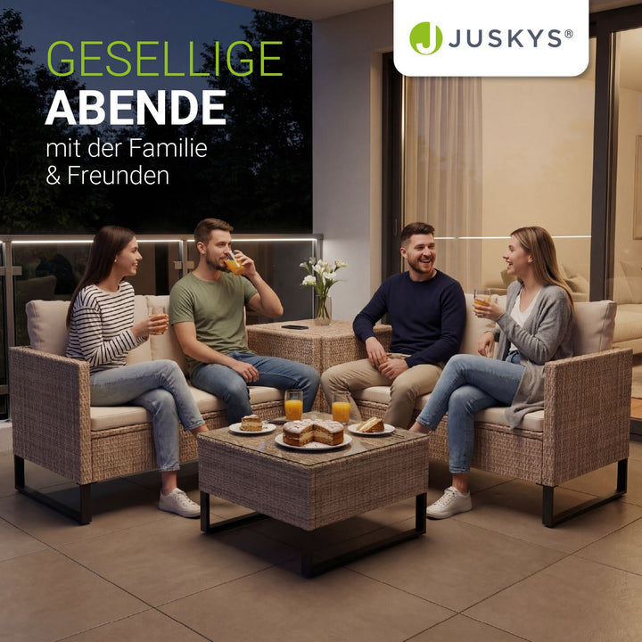 Tuinlounge voor 4 mensen Santorini
