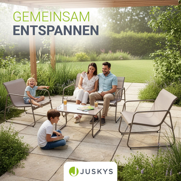 Tuinmeubelset Genua 4-teilig