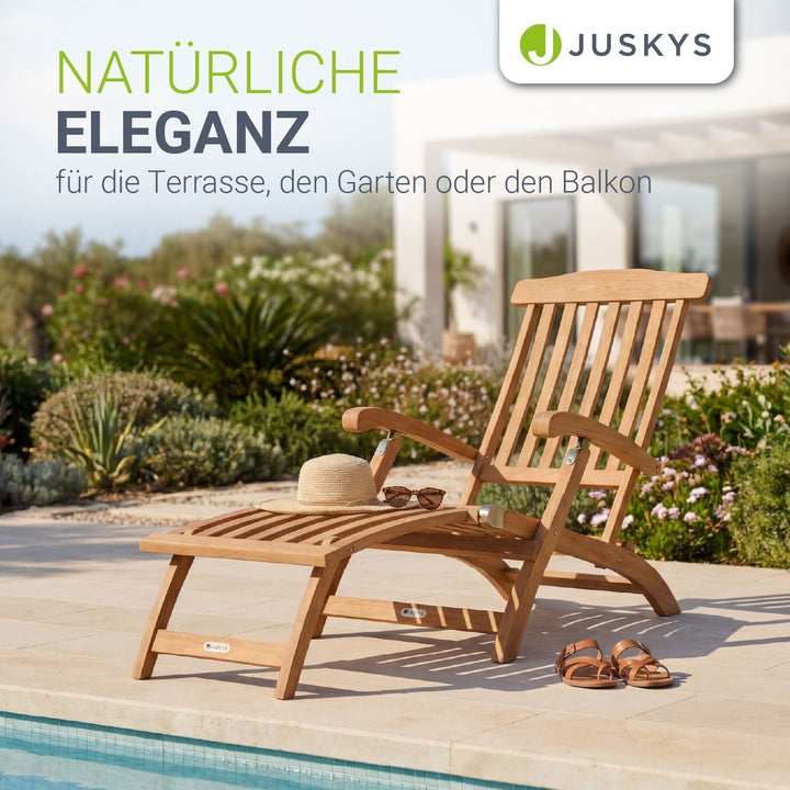 Opvouwbare tuinligstoel Evia