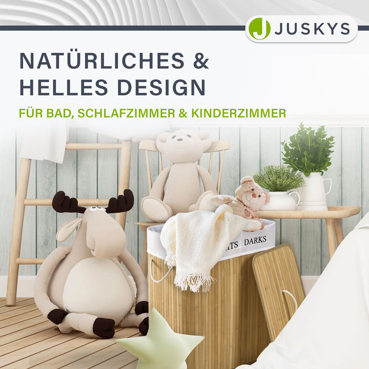 Bamboe wasmand Curly