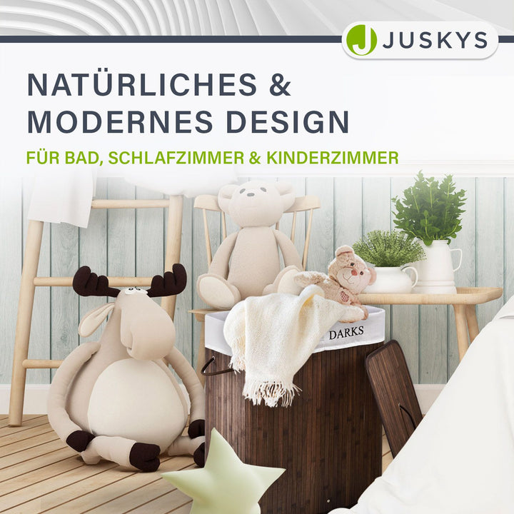Bamboe wasmand Curly