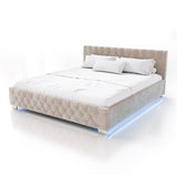 Gestoffeerd bed Nizza