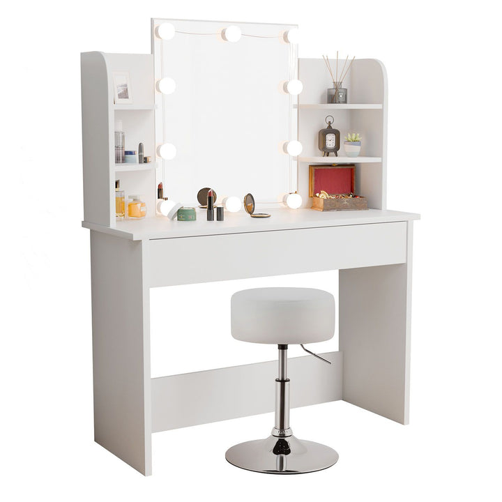 Make-uptafel Bella met kruk Tonia